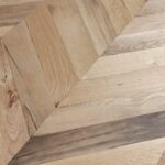 Reclaimed oak wood flooring