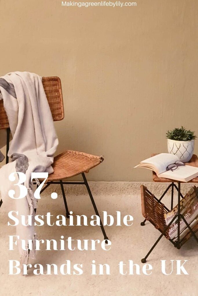 best 37 sustainable furniture brands in the UK