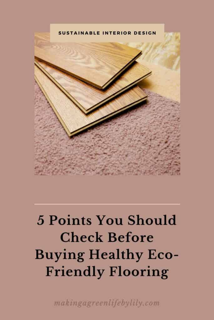 5 points you should check before buying healthy eco-friendly flooring
