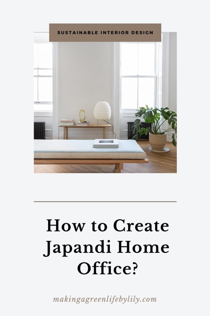 How to create Japandi home office