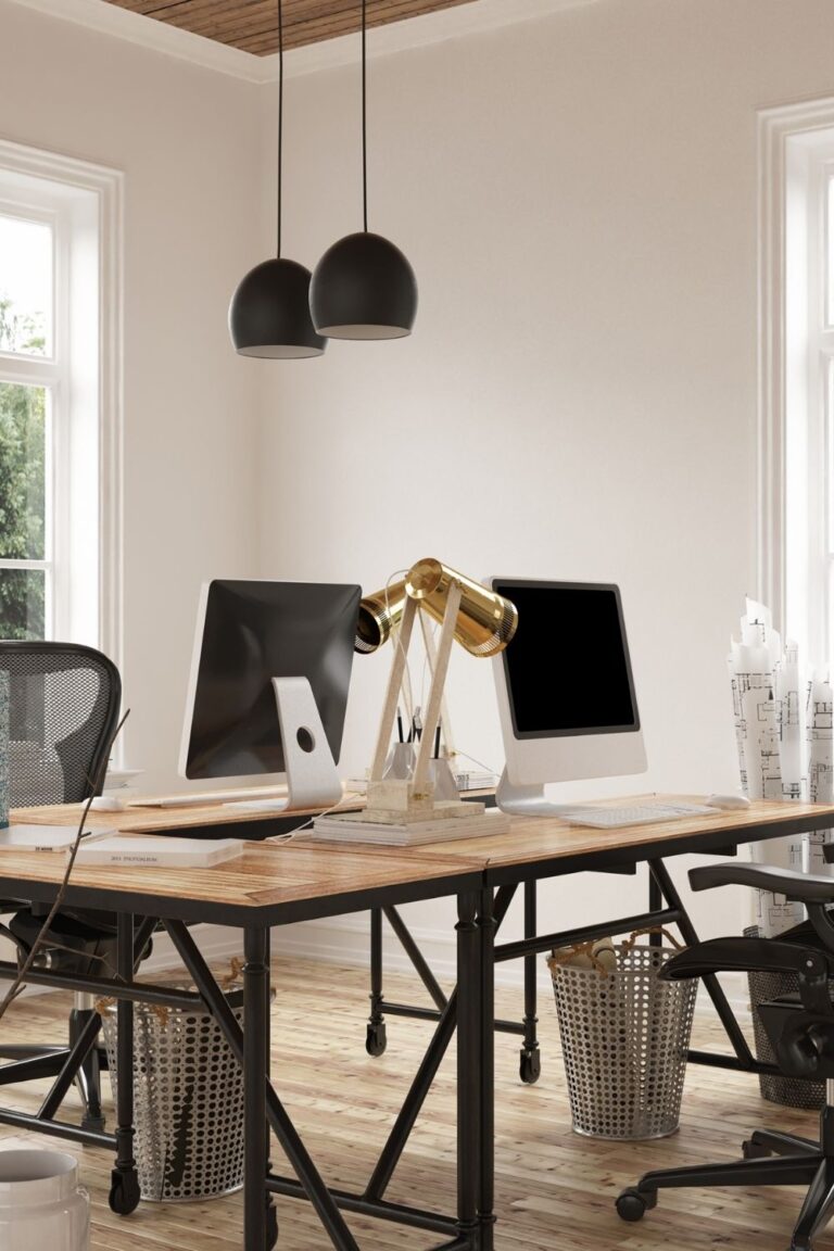 Japandi home office