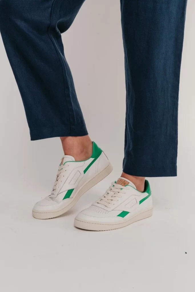Modelo 89' Trainer Green and White – Making A Green Life by Lily