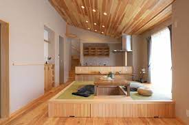 A raised tatami room