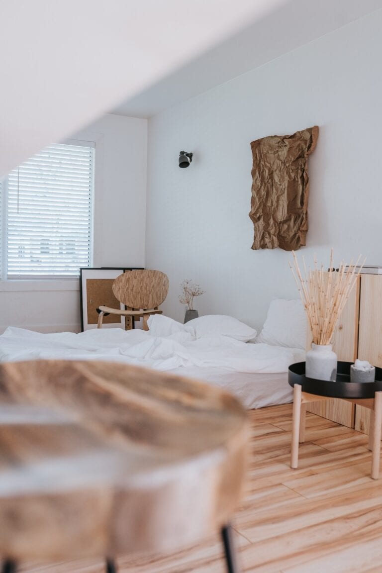 How to Japandi bedroom