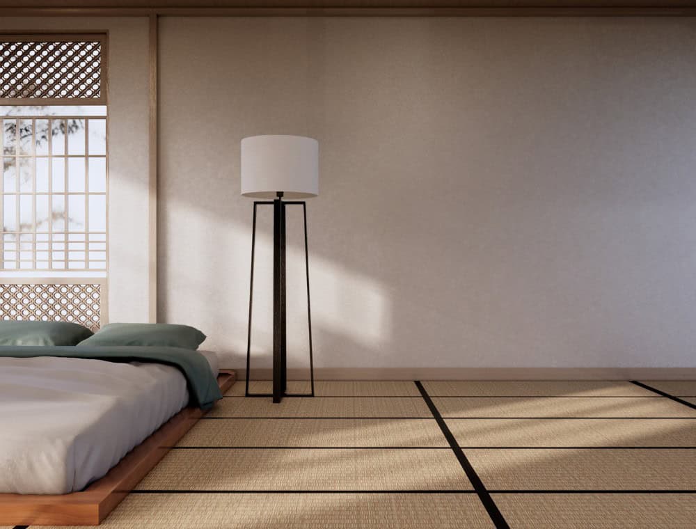 Tatami in bedroom