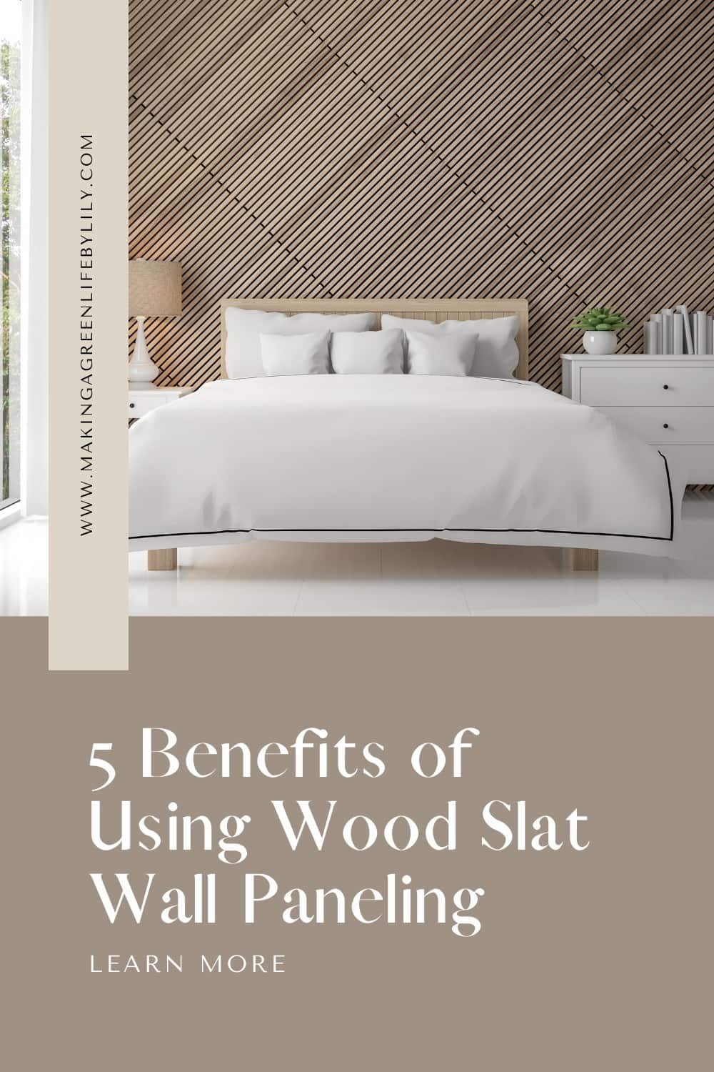 5 Benefits if using wood slat wall paneling