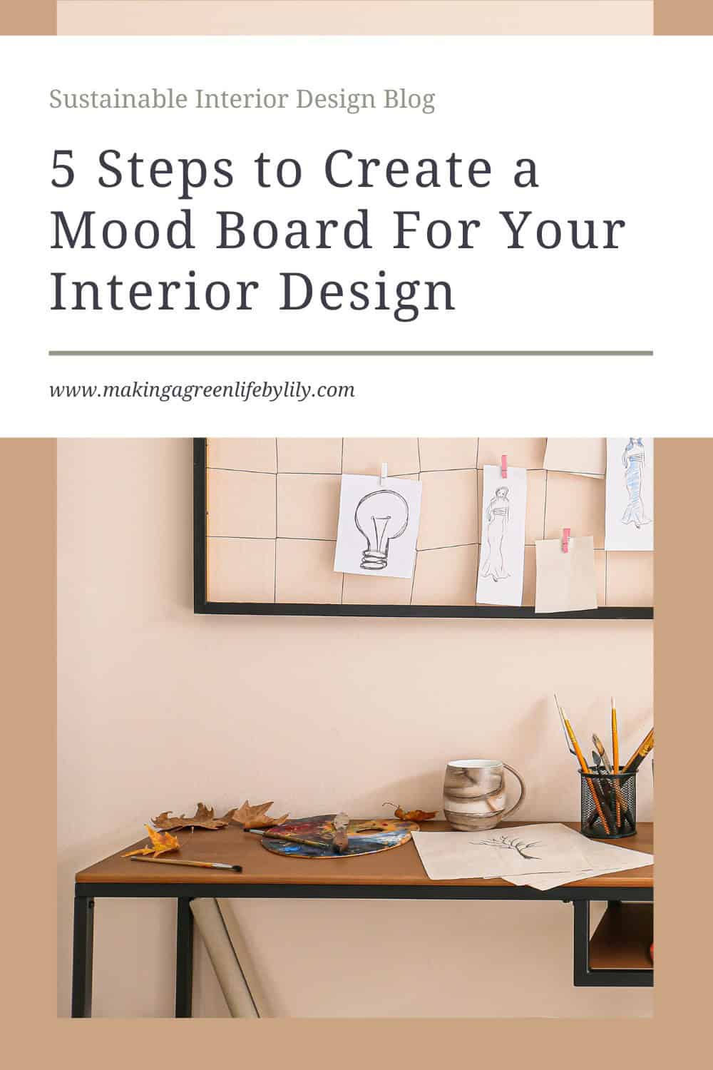 5 Steps to Create a mood board for your interior design