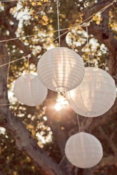 Solar Lantern Light for Japandi backyard