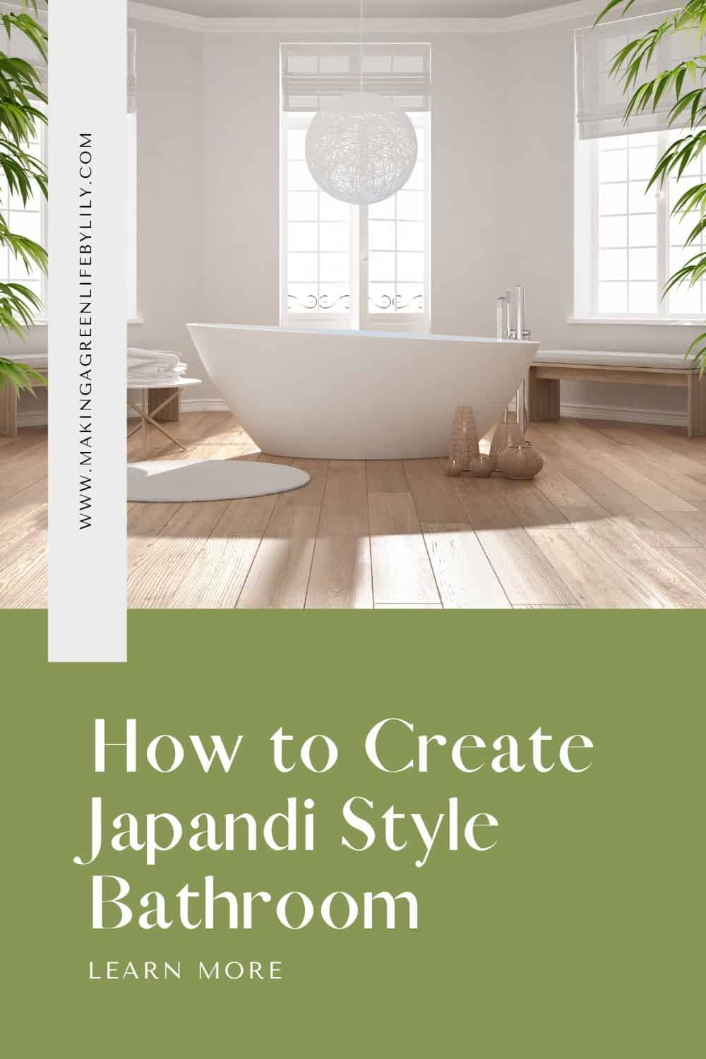 How to Create Japandi Style Bathroom