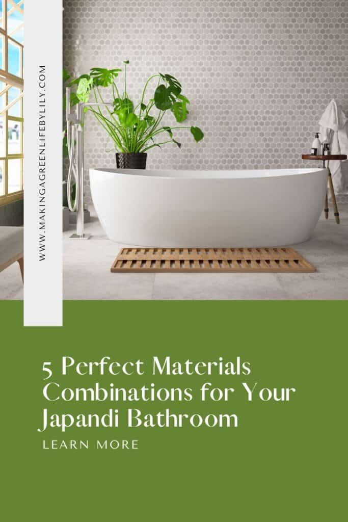 5 Perfect Materials Combinations for Your Japandi Bathroom