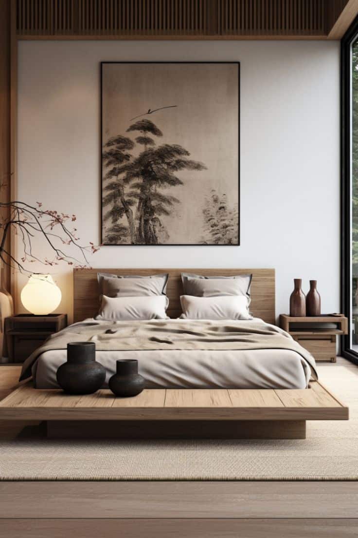 9 Exceptional Japandi Bedroom Wall Inspirations – Making A Green Life ...