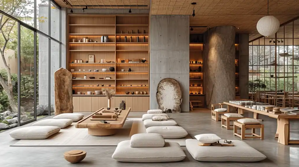Image showcasing How to Achieve Japandi Elegance in Commercial Spaces – Making A Green ...