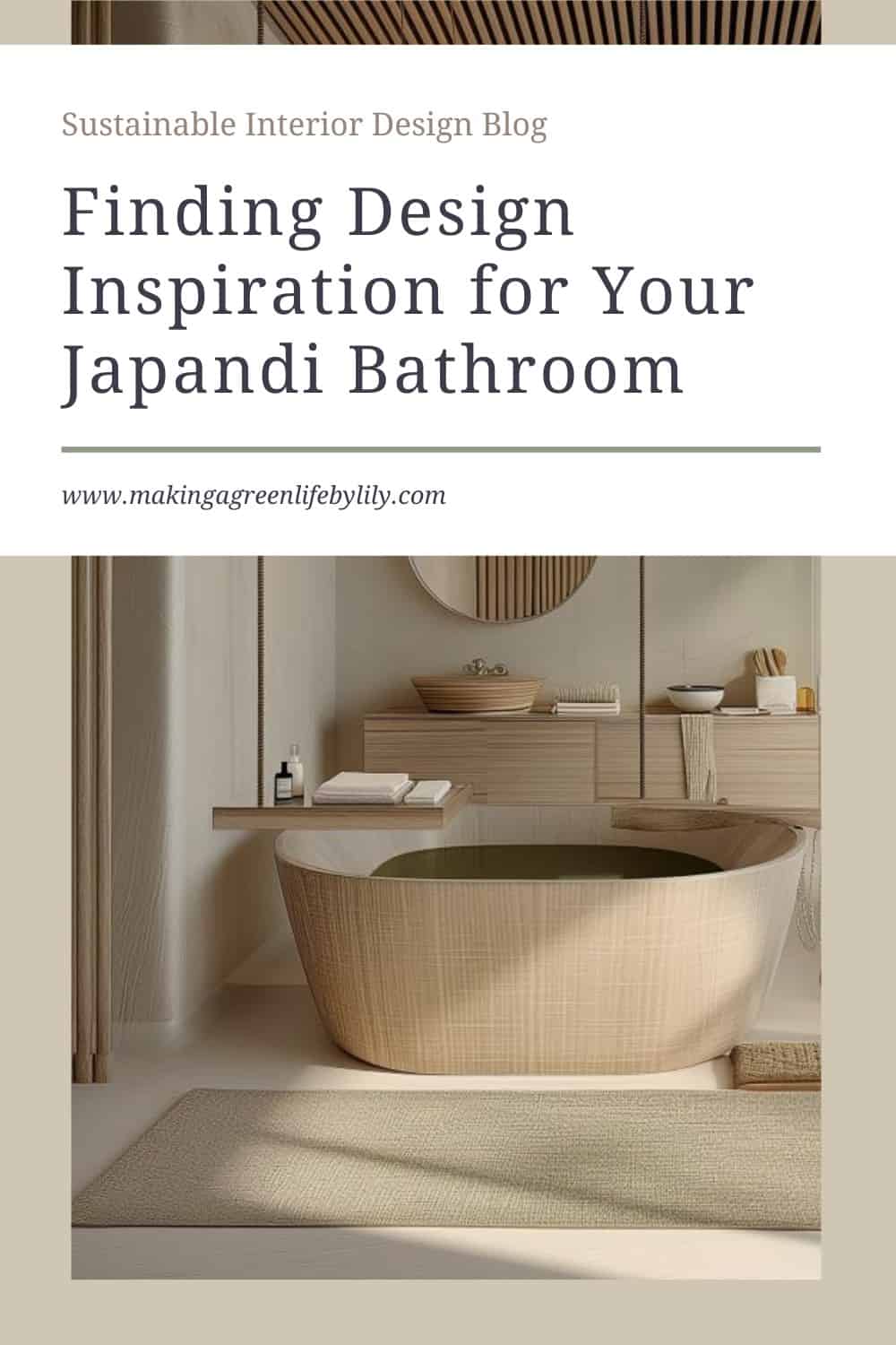 How to Choose the Perfect Tiles for Your Japandi Bathroom – Making A ...