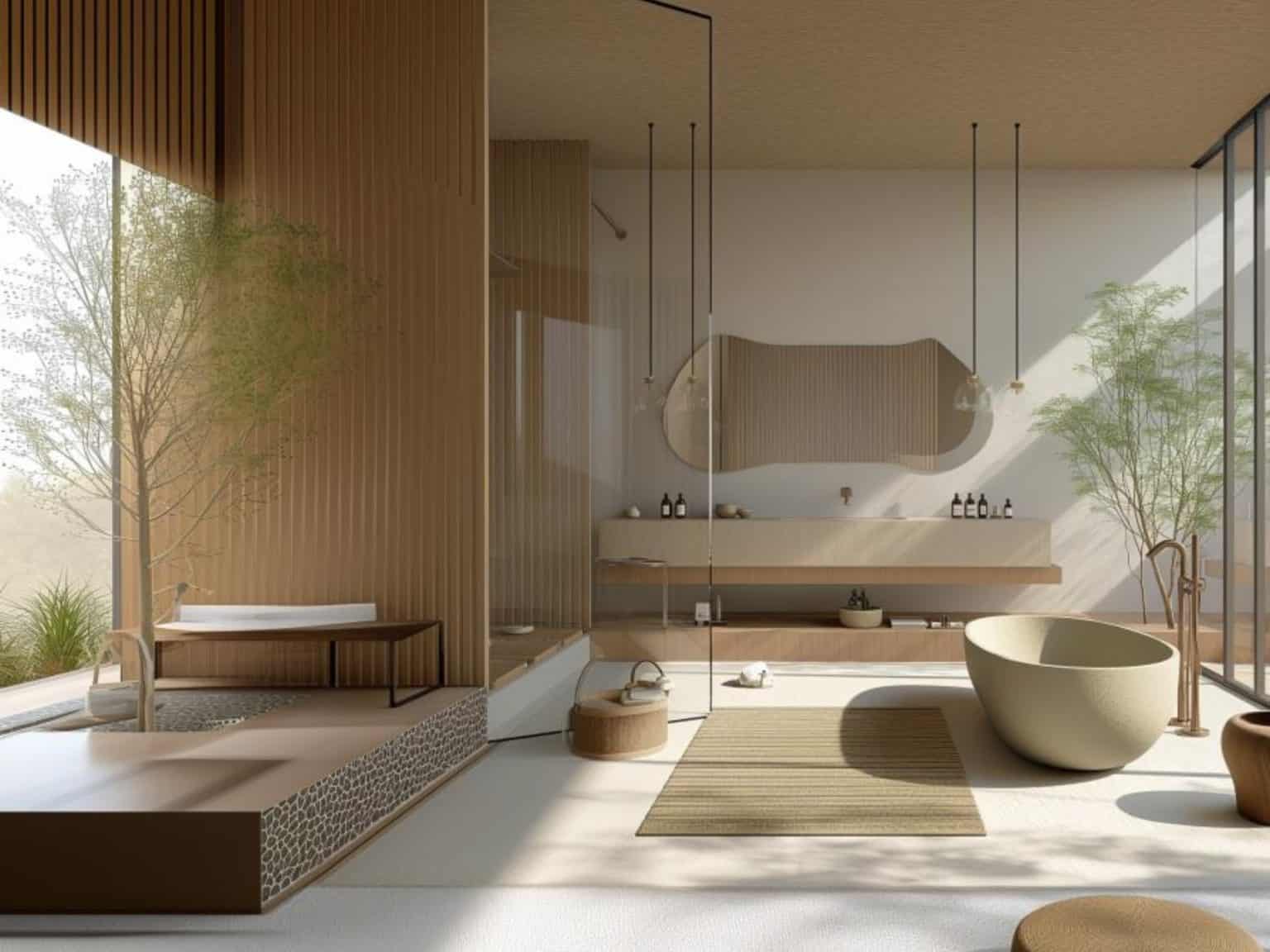 How to Choose the Perfect Tiles for Your Japandi Bathroom – Making A ...