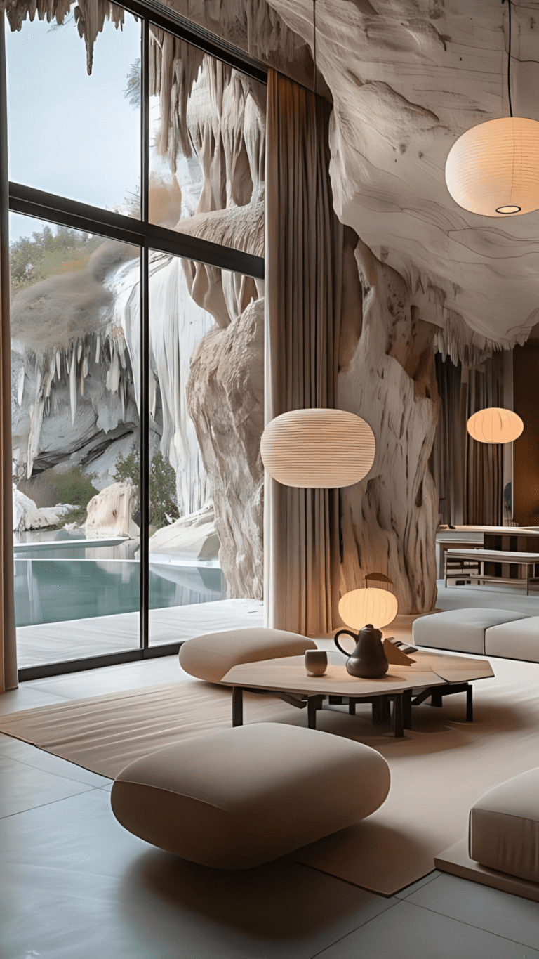 Japandi Style Villa in South of Italy