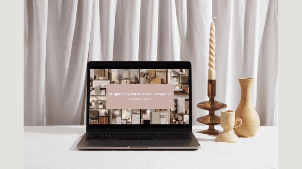 Midjourney for interior designers course