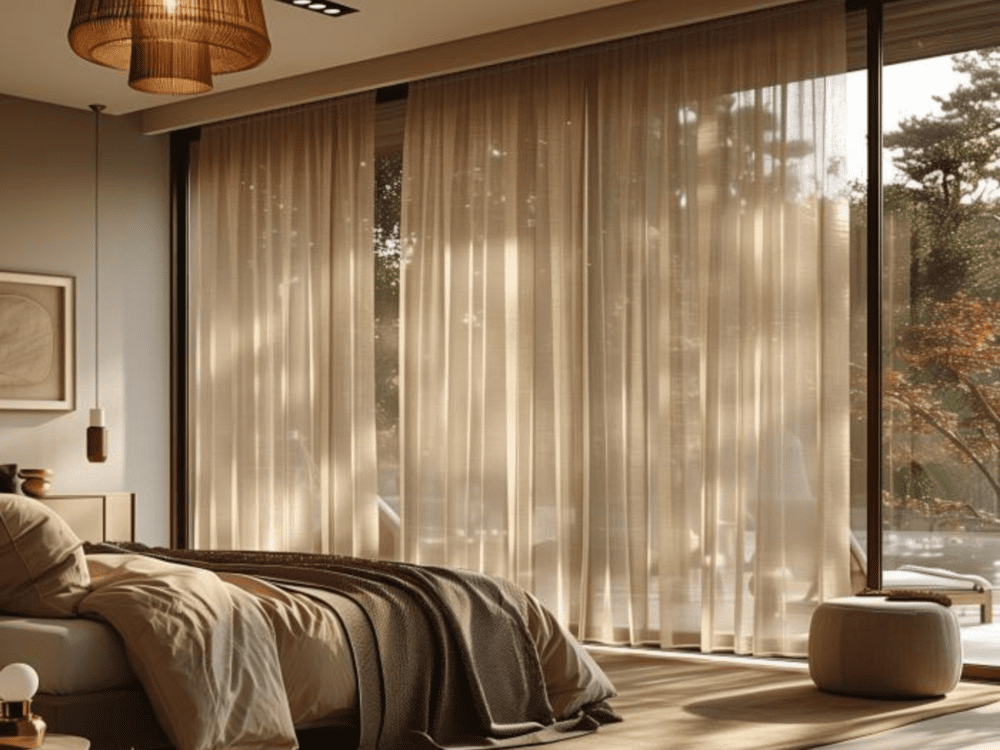 5 Fresh Curtain Ideas to Elevate Your Japandi Bedroom – Making A Green ...