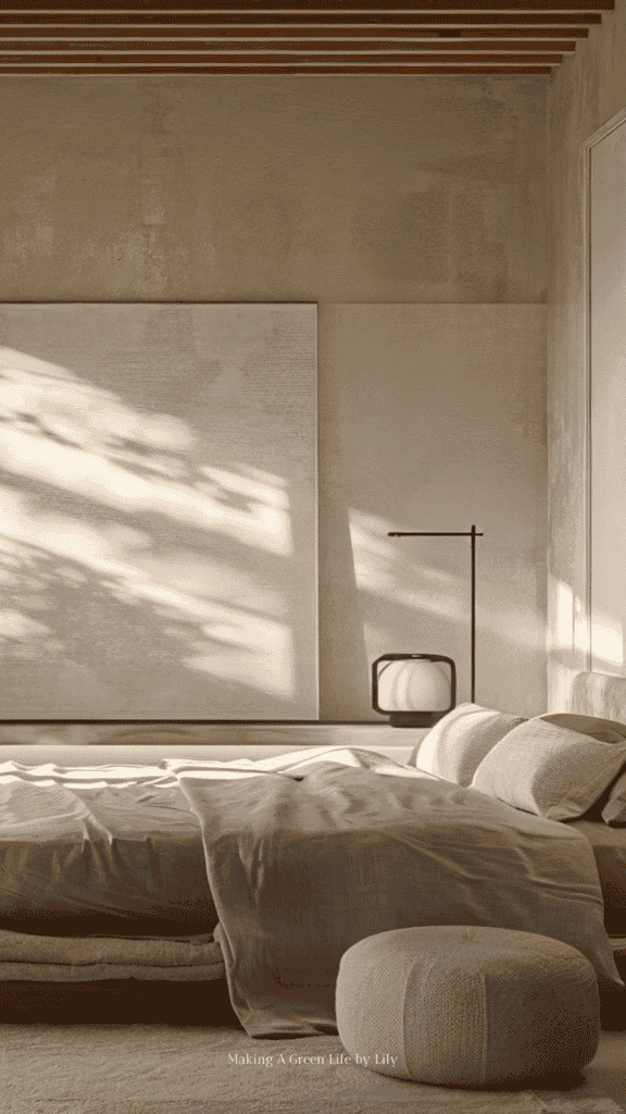 How to Use Limewash paint in your Japandi Home
