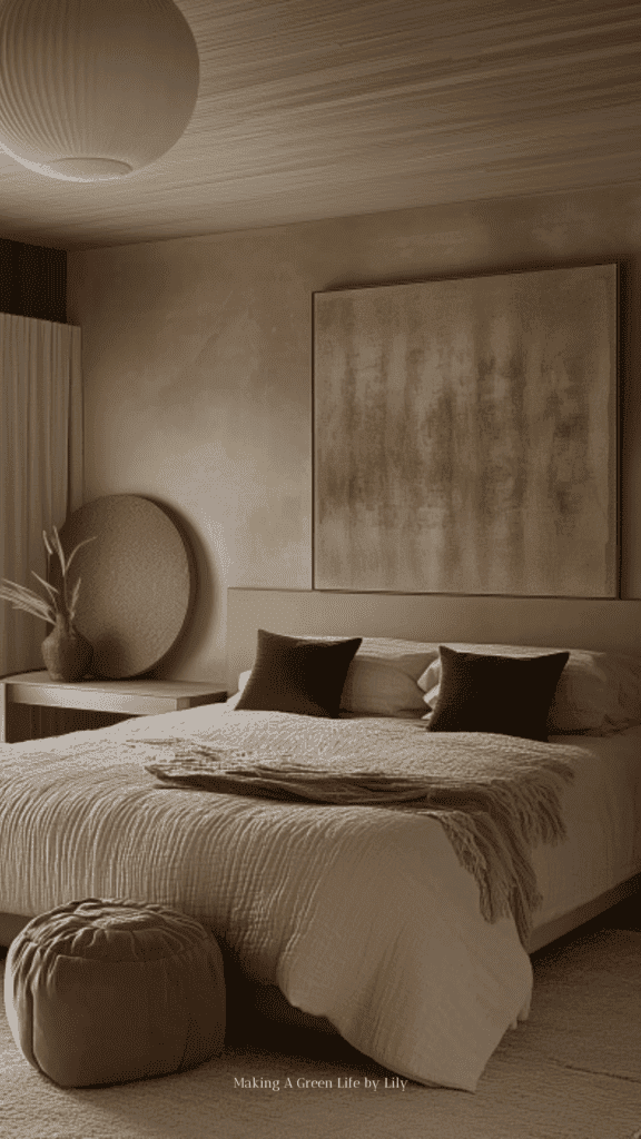 How to Use Limewash paint in your Japandi Home