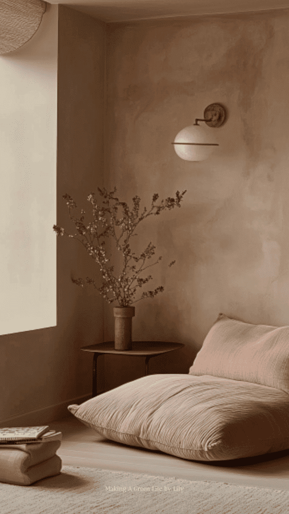 How to Use Limewash paint in your Japandi Home