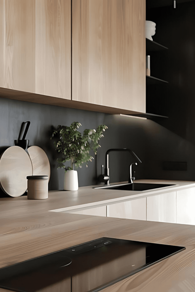How to Create Wabi-Sabi Japandi Kitchen