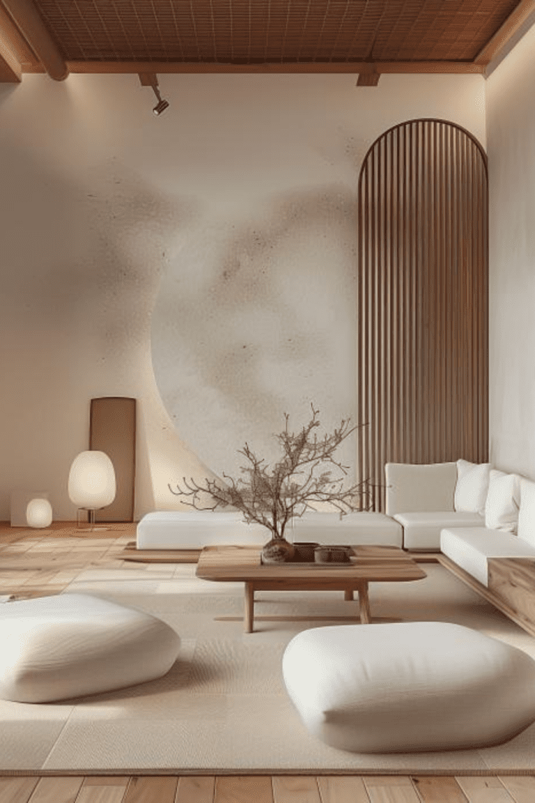 How to Use Limewash paint in your Japandi Home