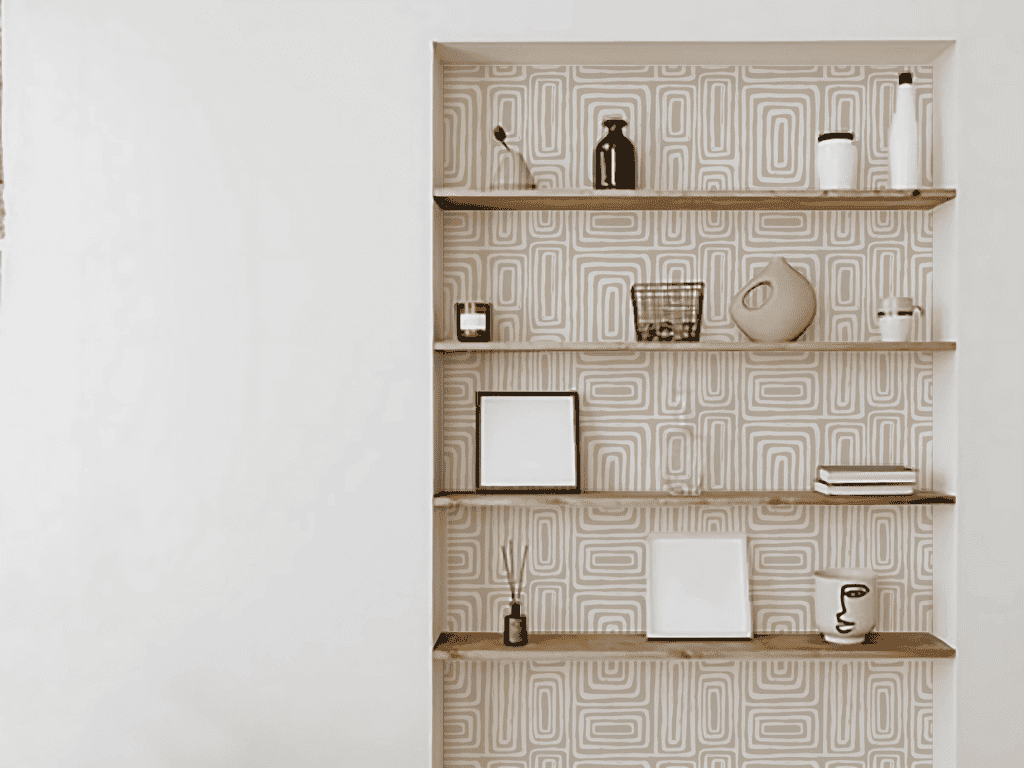 Artistic Recesses: Wallpaper in Niches