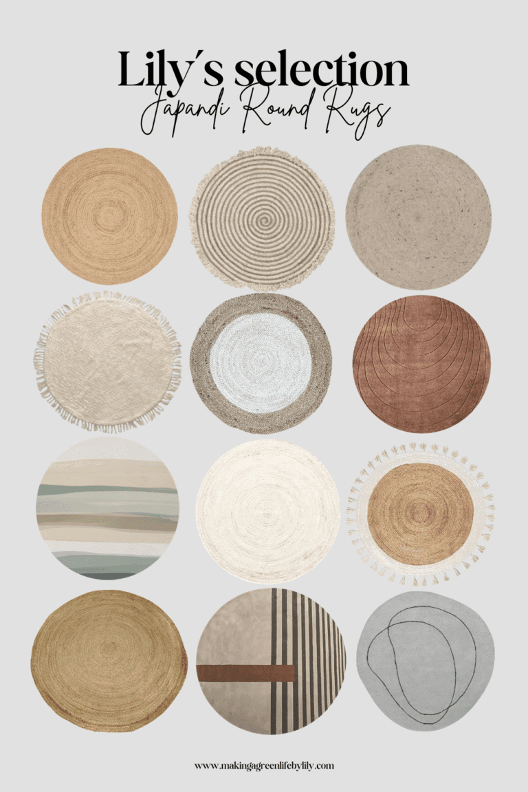 Lily’s Japandi Round Rugs Collection