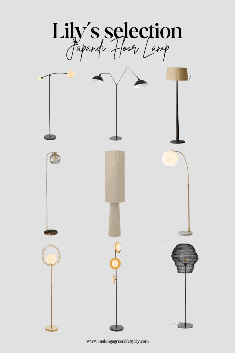 Lilys Japandi Floor Lamp Selection