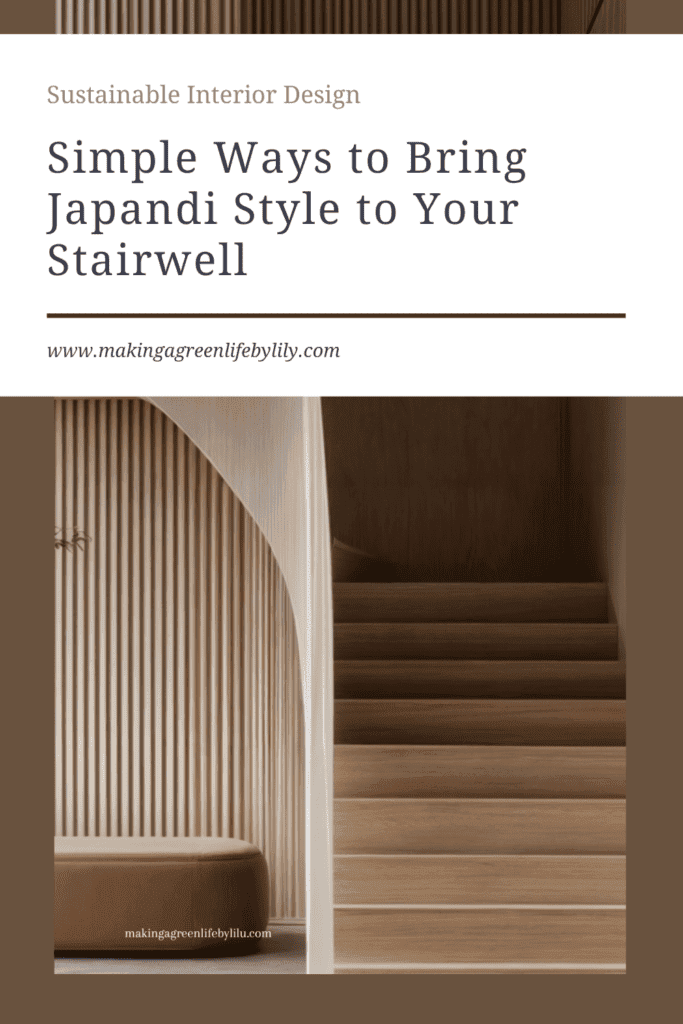 Simple Ways to Bring Japandi Style to Your Stairwell