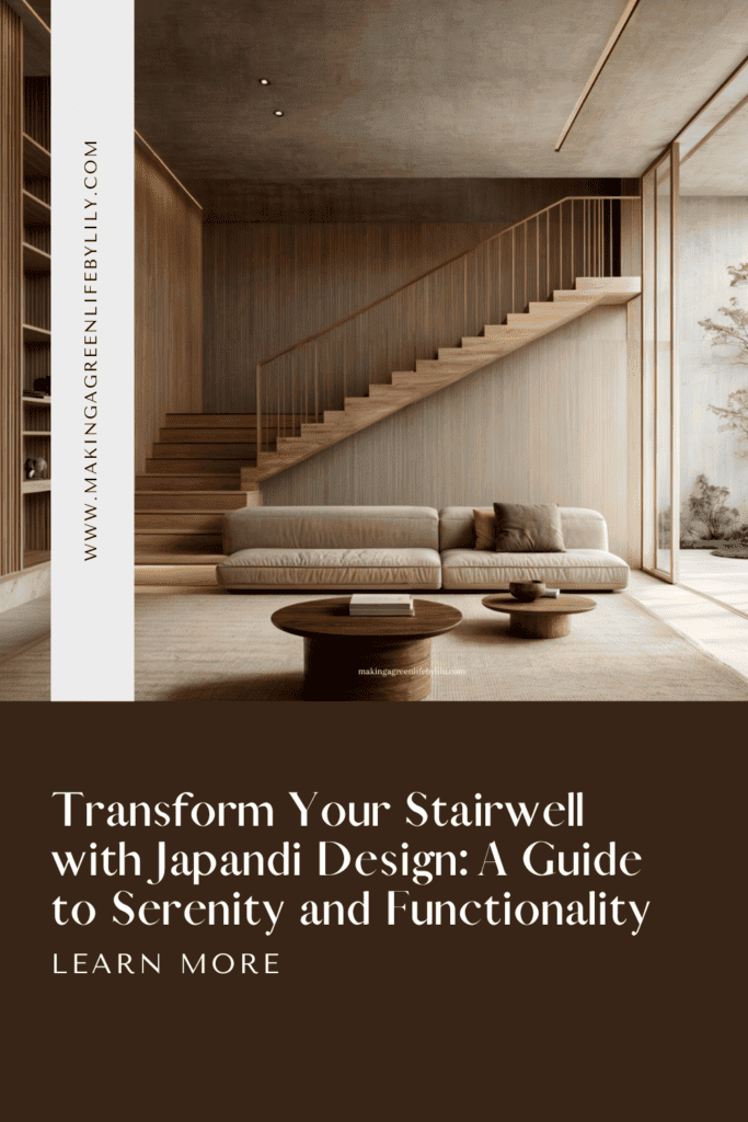 Transform Your Stairwell with Japandi Design: A Guide to Serenity and Functionality