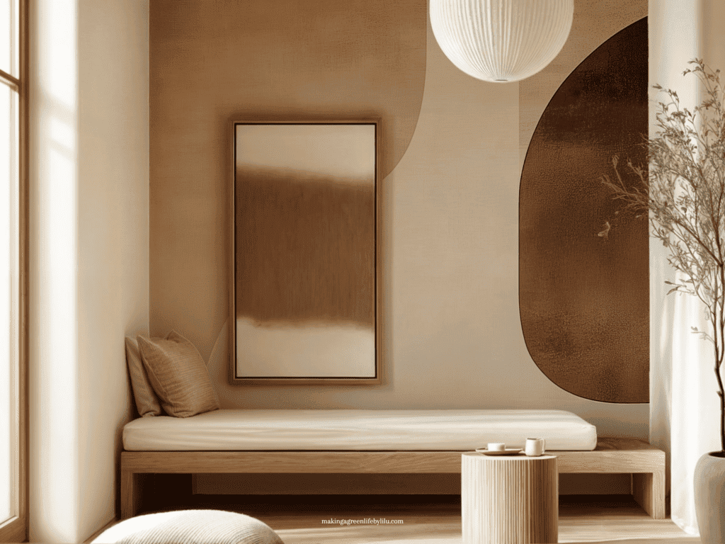 Personalising Entryways with Textured Wallpaper