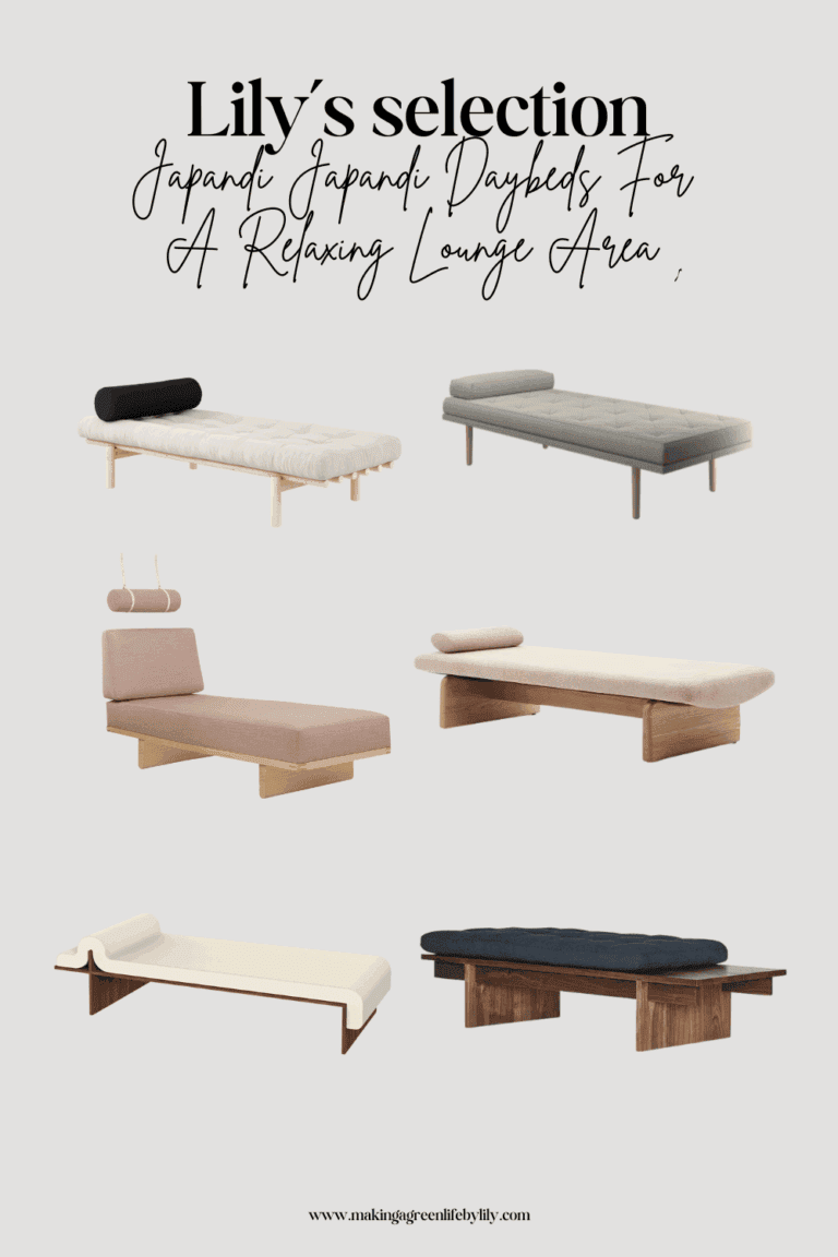 Lily’s Japandi Daybeds Selection For A Relaxing Lounge Area
