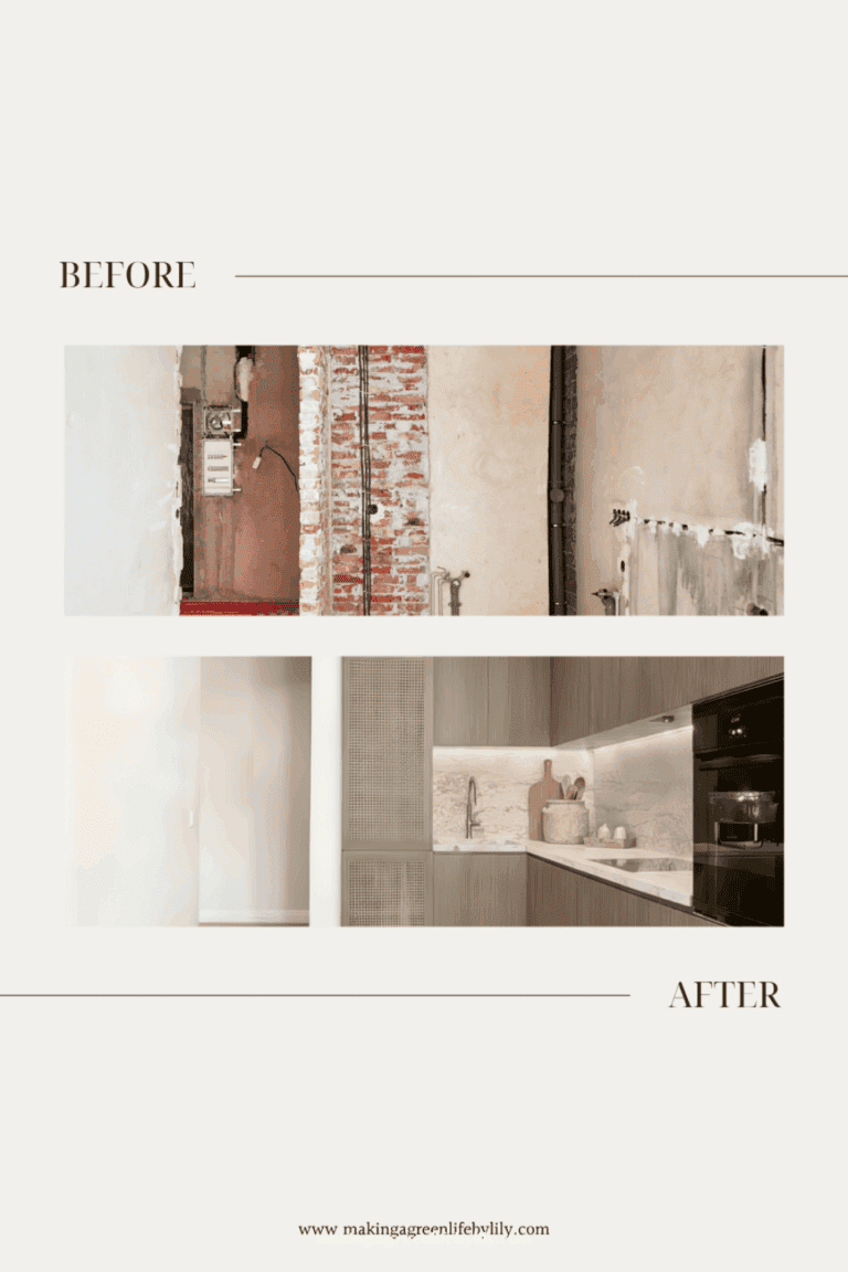 Japandi Kitchen Transformation: From Bare Walls to Calm, Refined Luxury