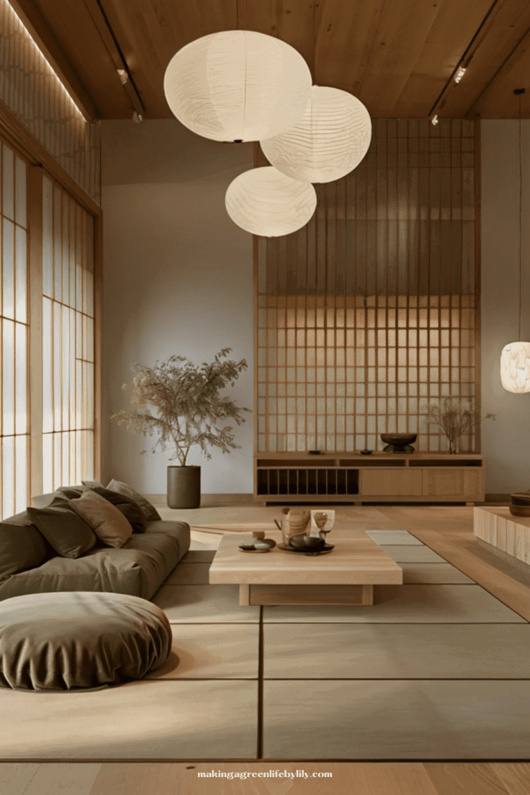 7 Thoughtful Ways to Make Your Living Room Feel More Japandi