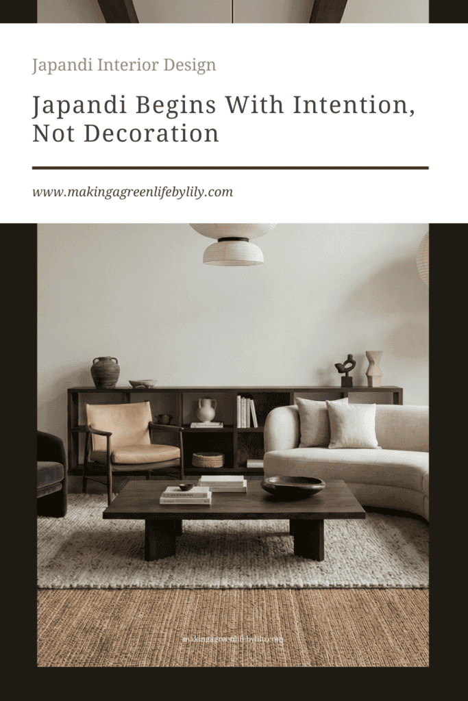Japandi Begins With Intention, Not Decoration