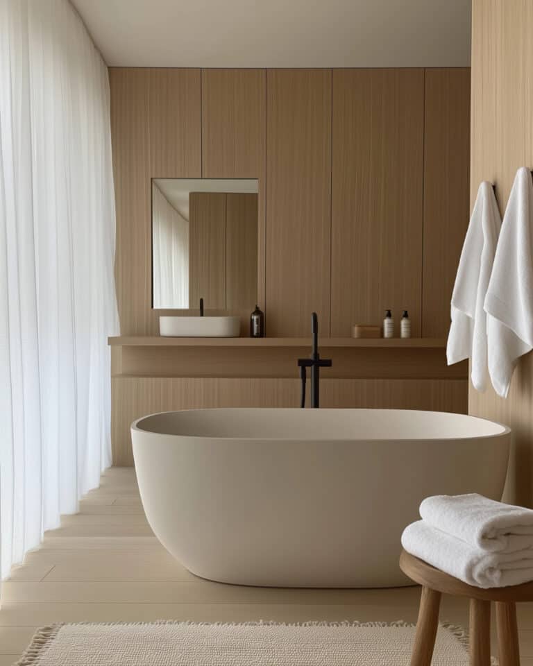 Japandi Bathroom