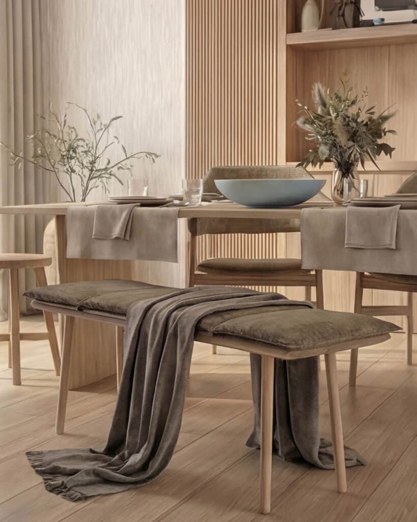 Japandi Dining area