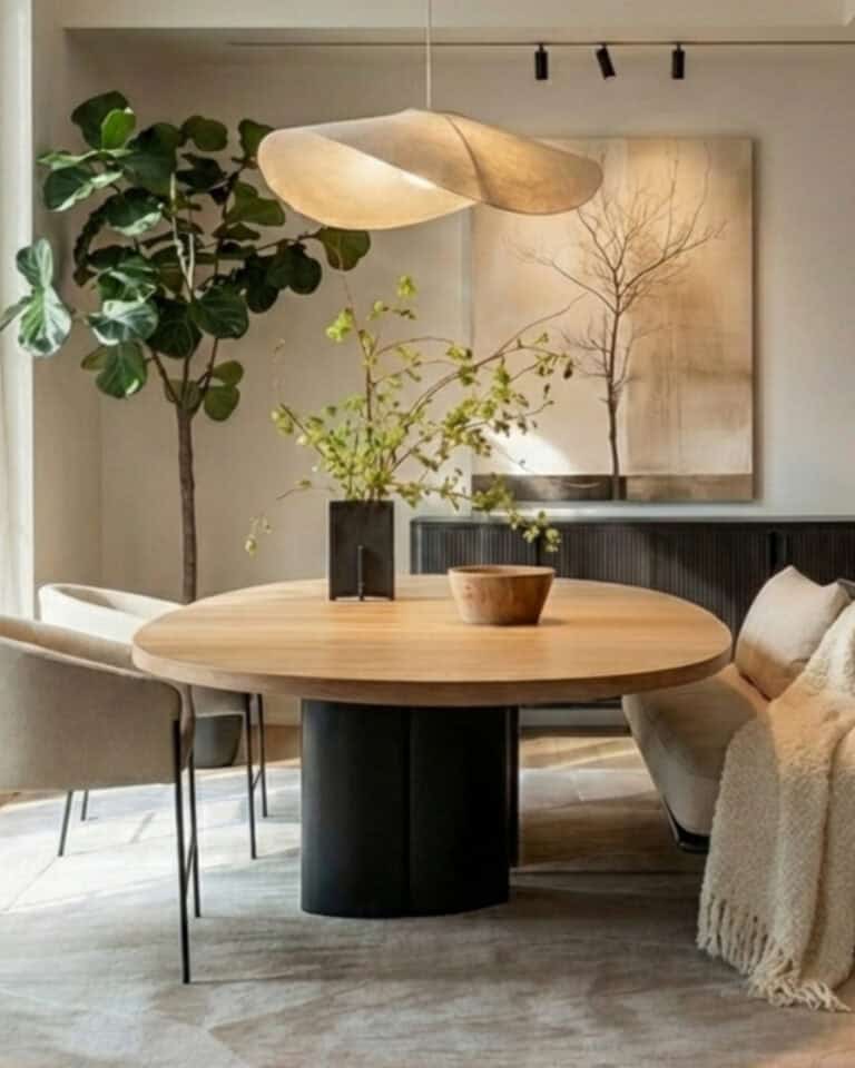 Japandi Dining room