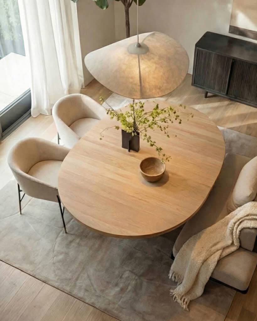 Japandi Dining room
