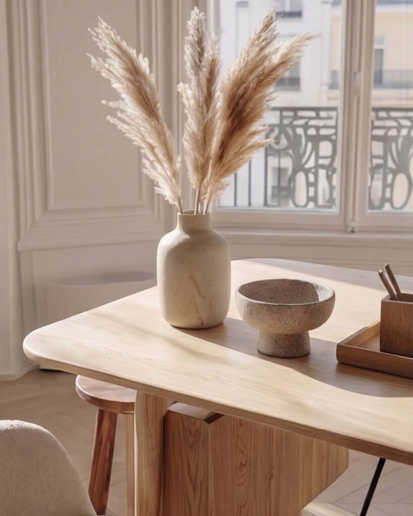 Japandi home office
