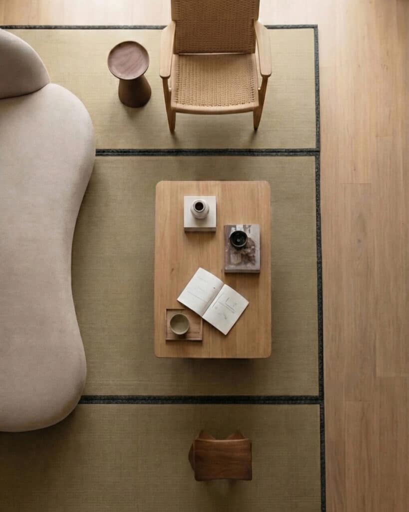 Japandi living room