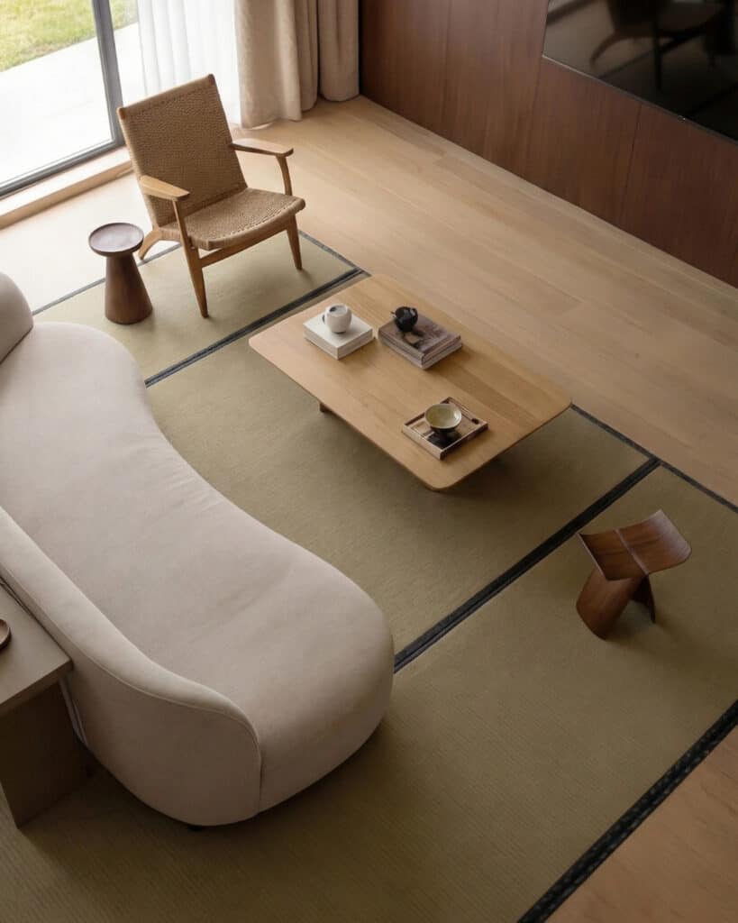 Japandi living room