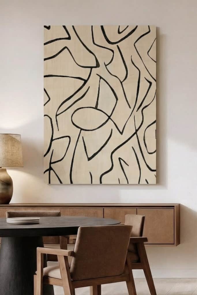 Japandi wall art