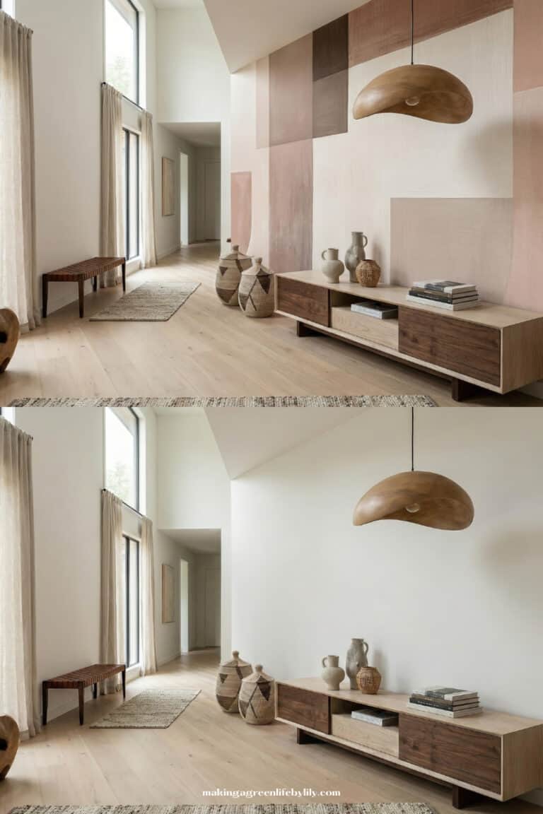 One Wall Changes Everything When a Japandi Room Needs a Mural