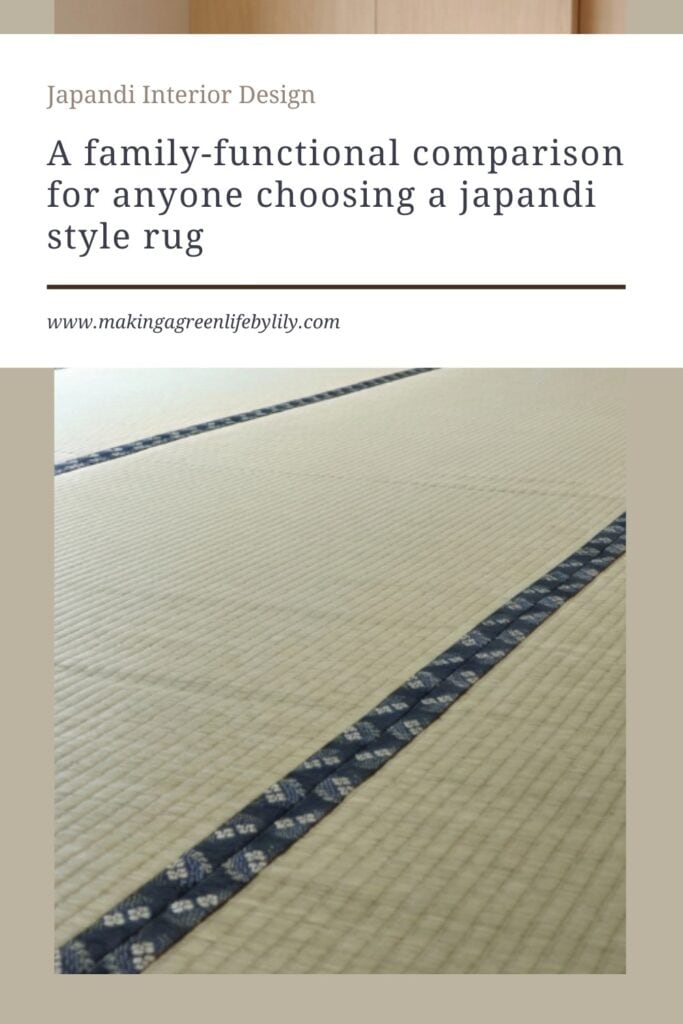 A family-functional comparison for anyone choosing a japandi style rug