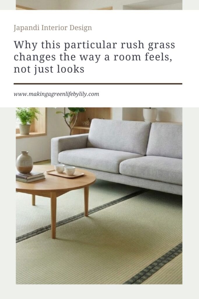 Igusa Tatami and the Quiet Science of Natural Fibres Underfoot pin