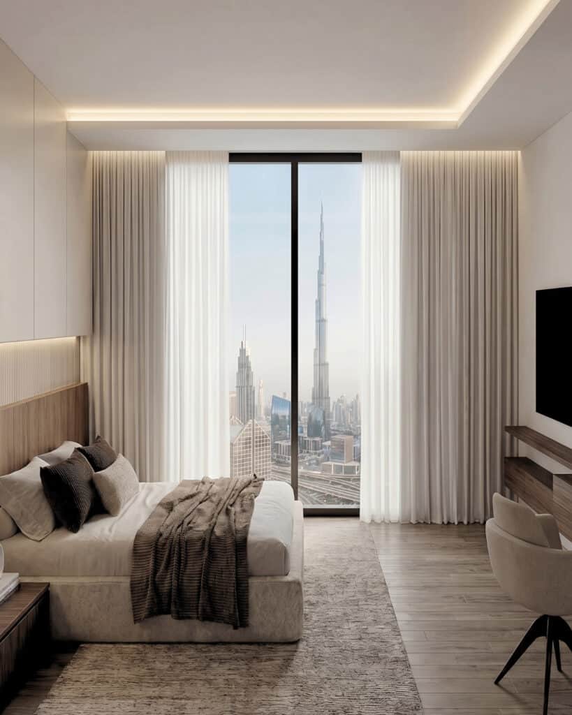 Modern Japandi Apartment 1BD N, Dubai