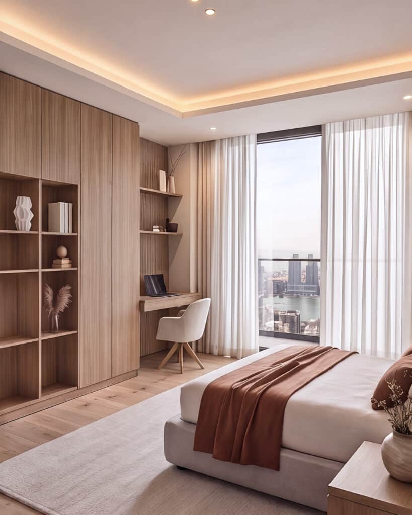 Modern Japandi Apartment 2BD, Dubai