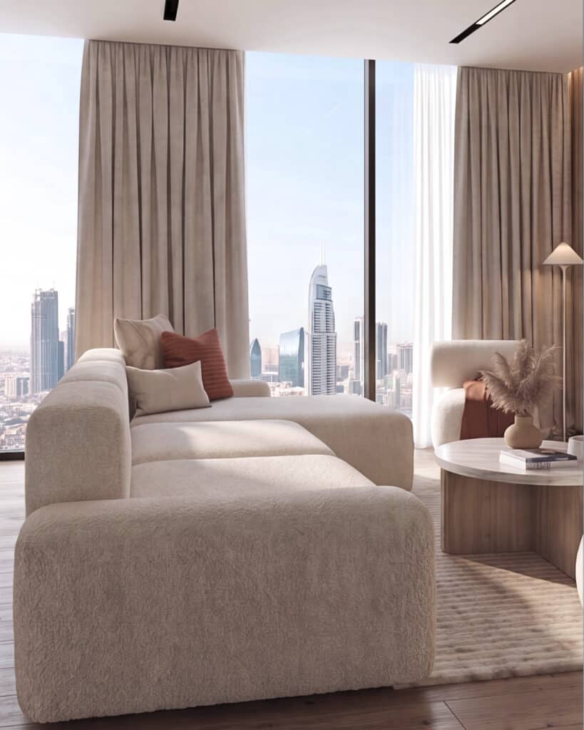 Modern Japandi Apartment 2BD, Dubai